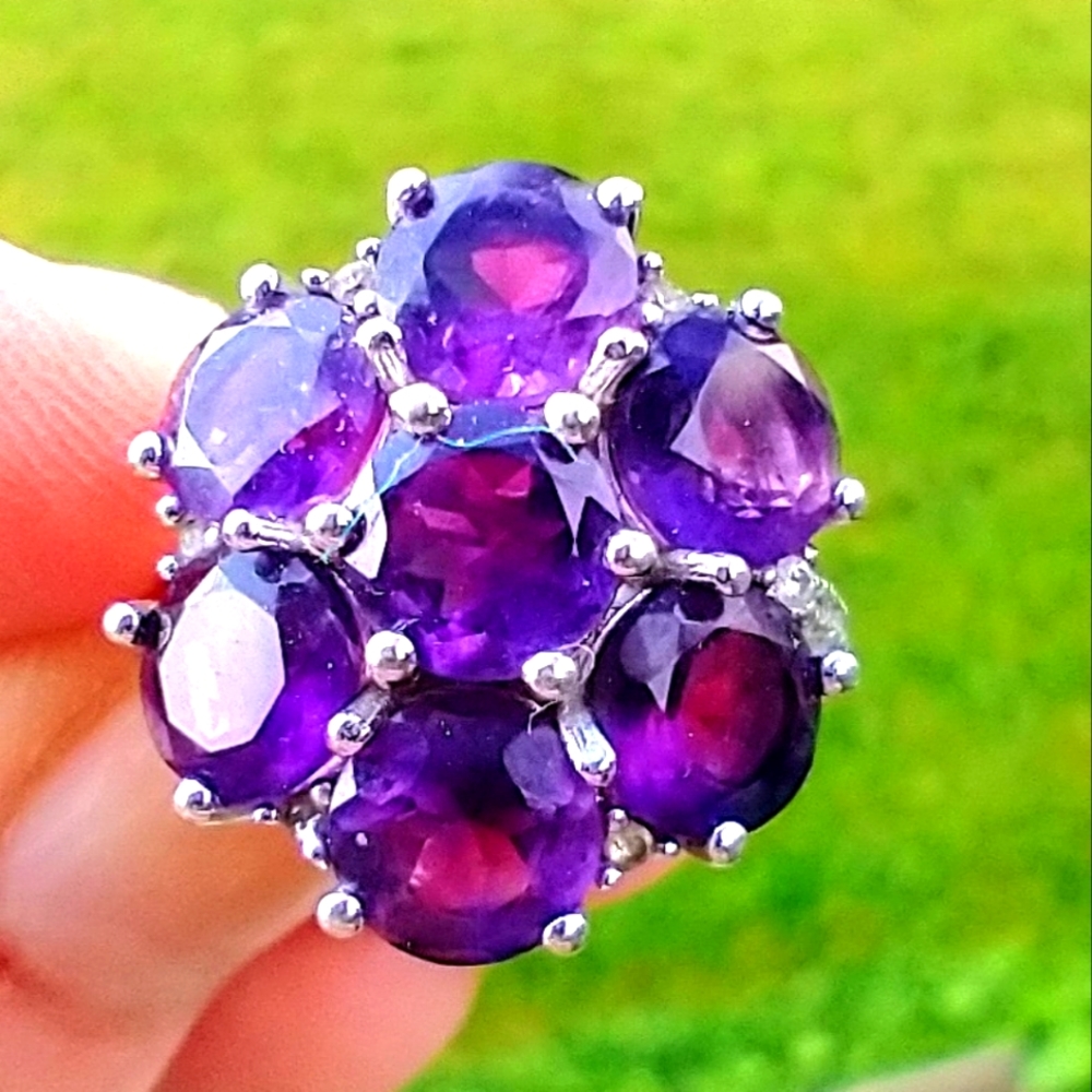 Amythest ring